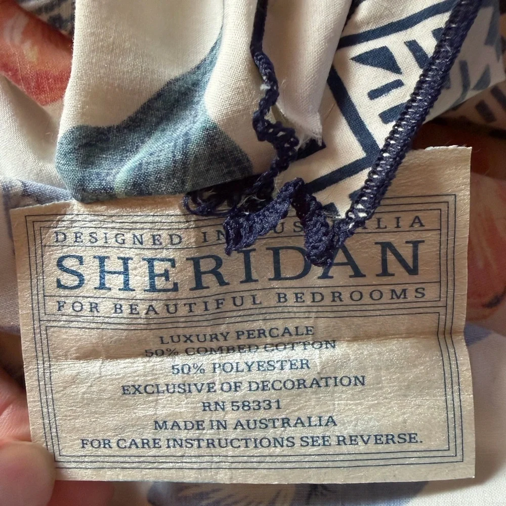 Sheridan Australia Reversible King Duvet Cover